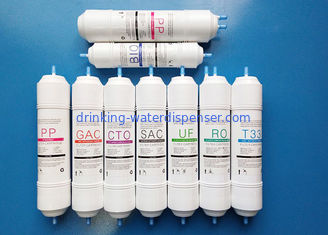 Système blanc de filtration combiné par Compsite d'étape de la cartouche filtrante de distributeur de l'eau 4