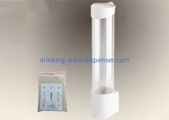 Plastique blanc de couleur/distributeur tasse de papier pour l'aspect élégant de refroidisseur d'eau