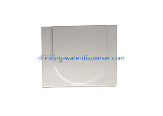 Accessoires de distributeur de l'eau de capot supérieur de POU en plastique dans la couleur argentée de peinture