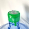 Les chapeaux de flaque de PE de couleur verte non épluchent le type revêtement en caoutchouc pour la bouteille d'eau de 5 gallons