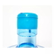 La cruche d'eau jetable de flaque de PE non couvre la couleur bleue épluchent outre du type pour la bouteille d'eau de 5 gallons